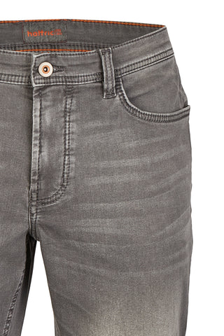 HATTRIC Bermuda - Dark Ash Denim - 698835 1223.07