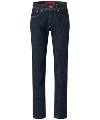 PIERRE CARDIN LYON Tapered Jeans - Midnight Rinse Blue - 30915 7701.02