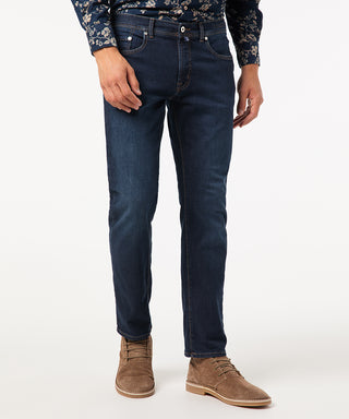 PIERRE CARDIN LYON Herren Jeans - Midnight Rinse Blue - 30915 7701.03