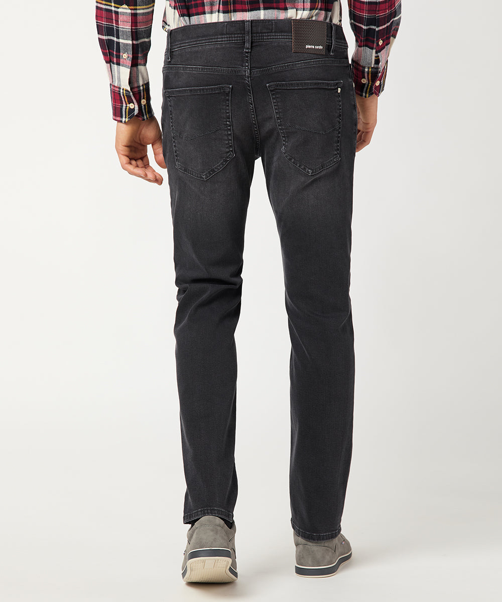 PIERRE CARDIN LYON Jeans - Charcoal Harbor Grey - 30915 7711.01 von Pierre Cardin