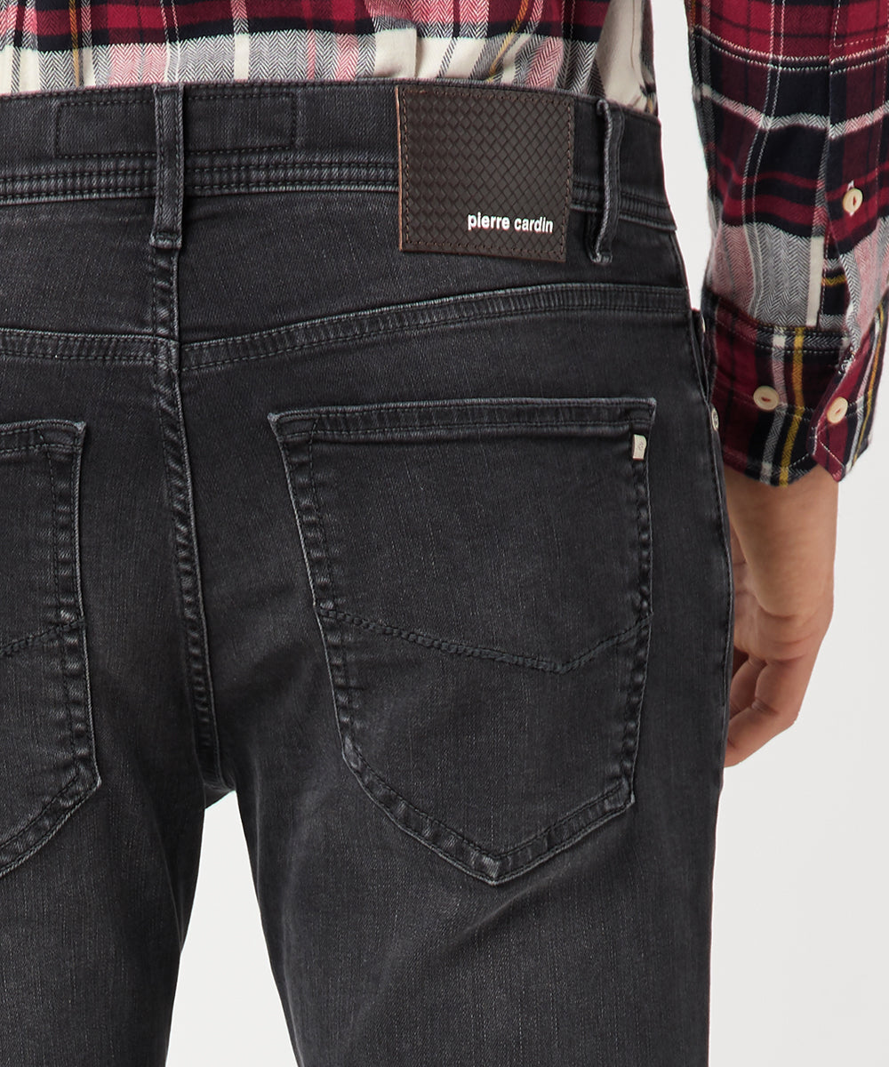 PIERRE CARDIN LYON Jeans - Charcoal Harbor Grey - 30915 7711.01 von Pierre Cardin