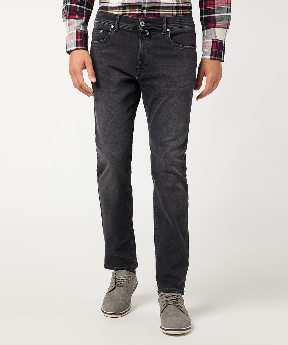 PIERRE CARDIN LYON Jeans - Charcoal Harbor Grey - 30915 7711.01 von Pierre Cardin
