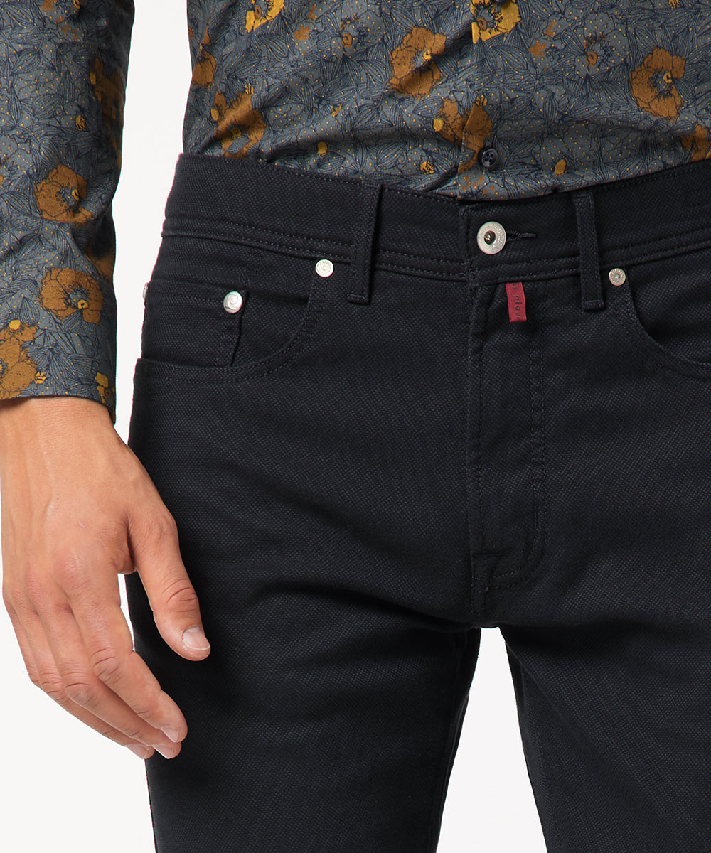 PIERRE CARDIN LYON Five Pocket - Deep Navy Graphite - 30917 4731.68 von Pierre Cardin