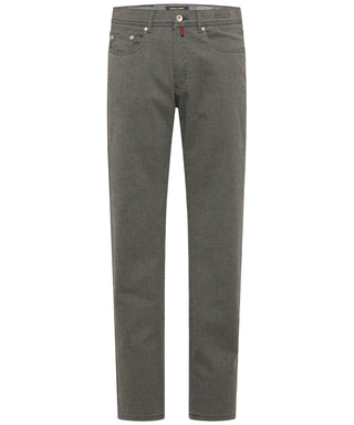PIERRE CARDIN LYON Hose - Charcoal Houndstooth - 30917 4731.82