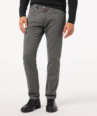 PIERRE CARDIN LYON Hose - Charcoal Houndstooth - 30917 4731.82