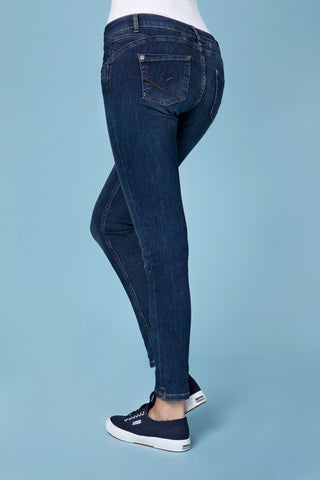 BLUE FIRE Alicia Skinny Jeans - Midnight Stone Blue - 1044.241