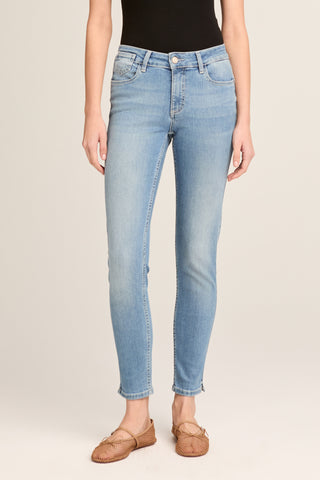 BLUE FIRE Chloe Skinny Jeans - Pacific Washed Blue - 1046.264