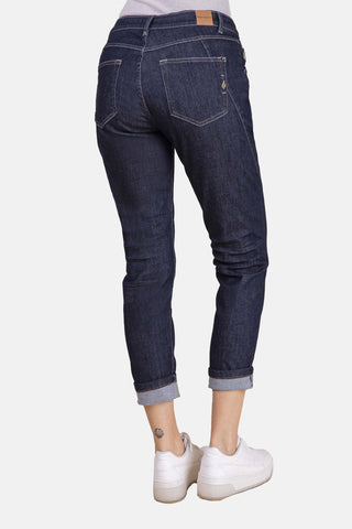 BLUE FIRE Gigi Slim Tapered Jeans - Deep Midnight Rinse - 1112.256