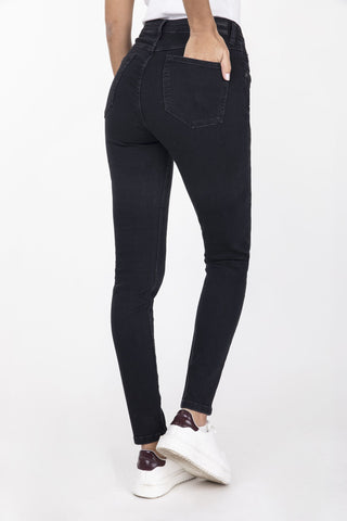 BLUE FIRE Lara Skinny-Jeans - Midnight Ember Black - 1136.3024