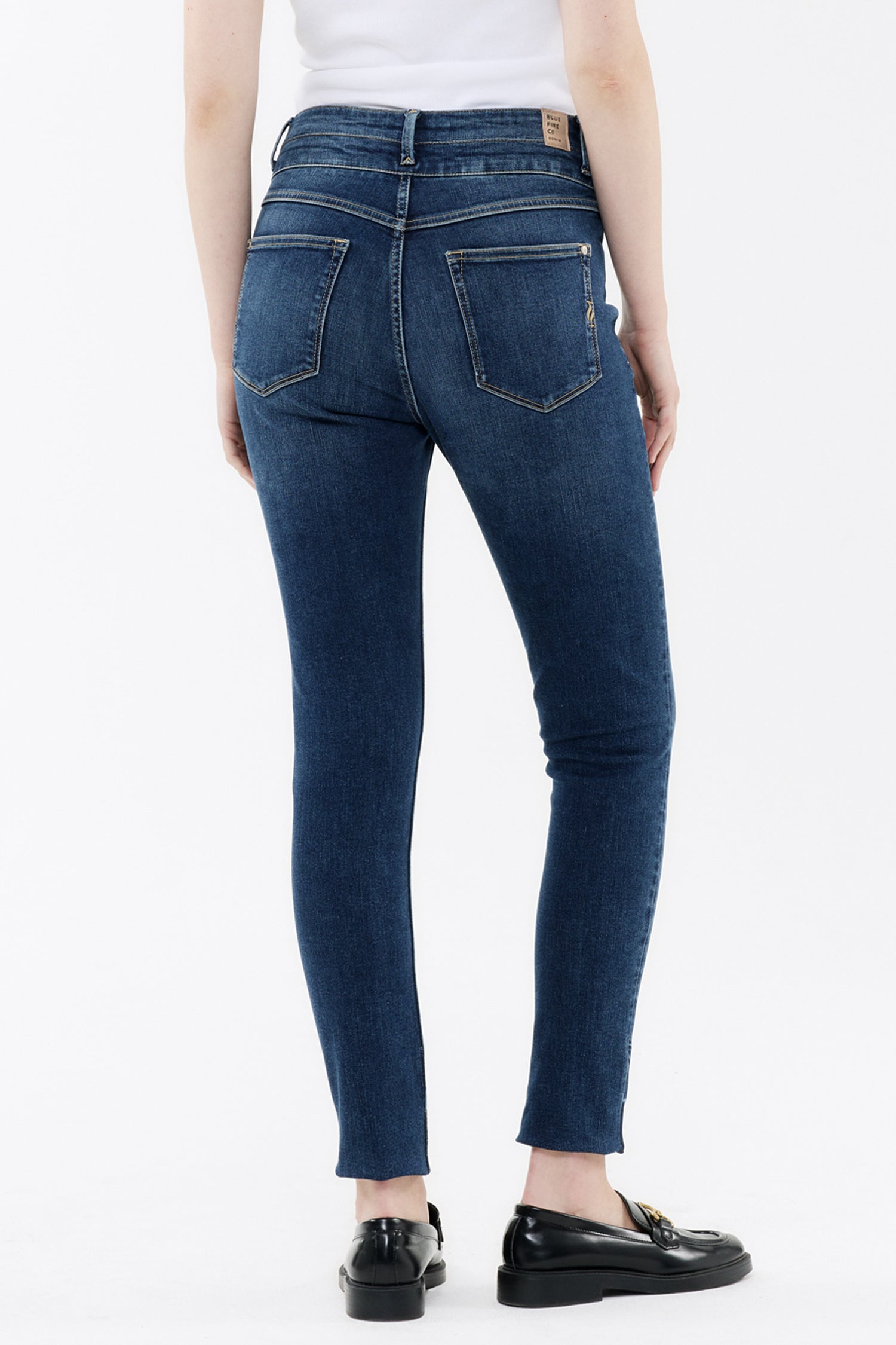 BLUE FIRE Lara Skinny Jeans - Deep Atlantic Indigo - 1136.266