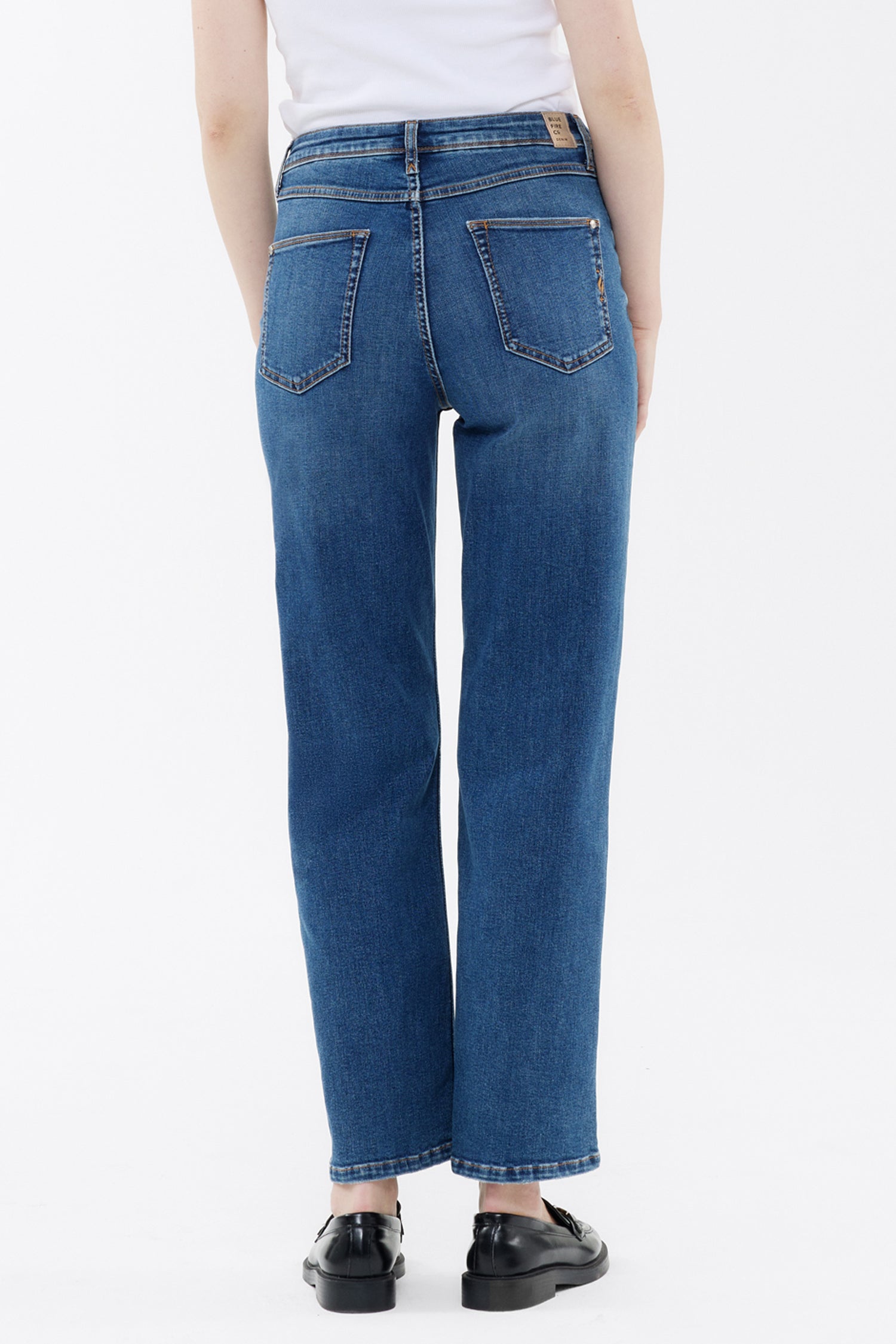 BLUE FIRE Judy Wide Leg Jeans - Coastal Vintage Blue - 1156.265 von Blue Fire
