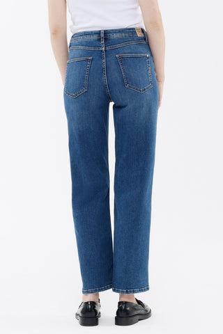 BLUE FIRE Judy Wide Leg Jeans - Coastal Vintage Blue - 1156.265