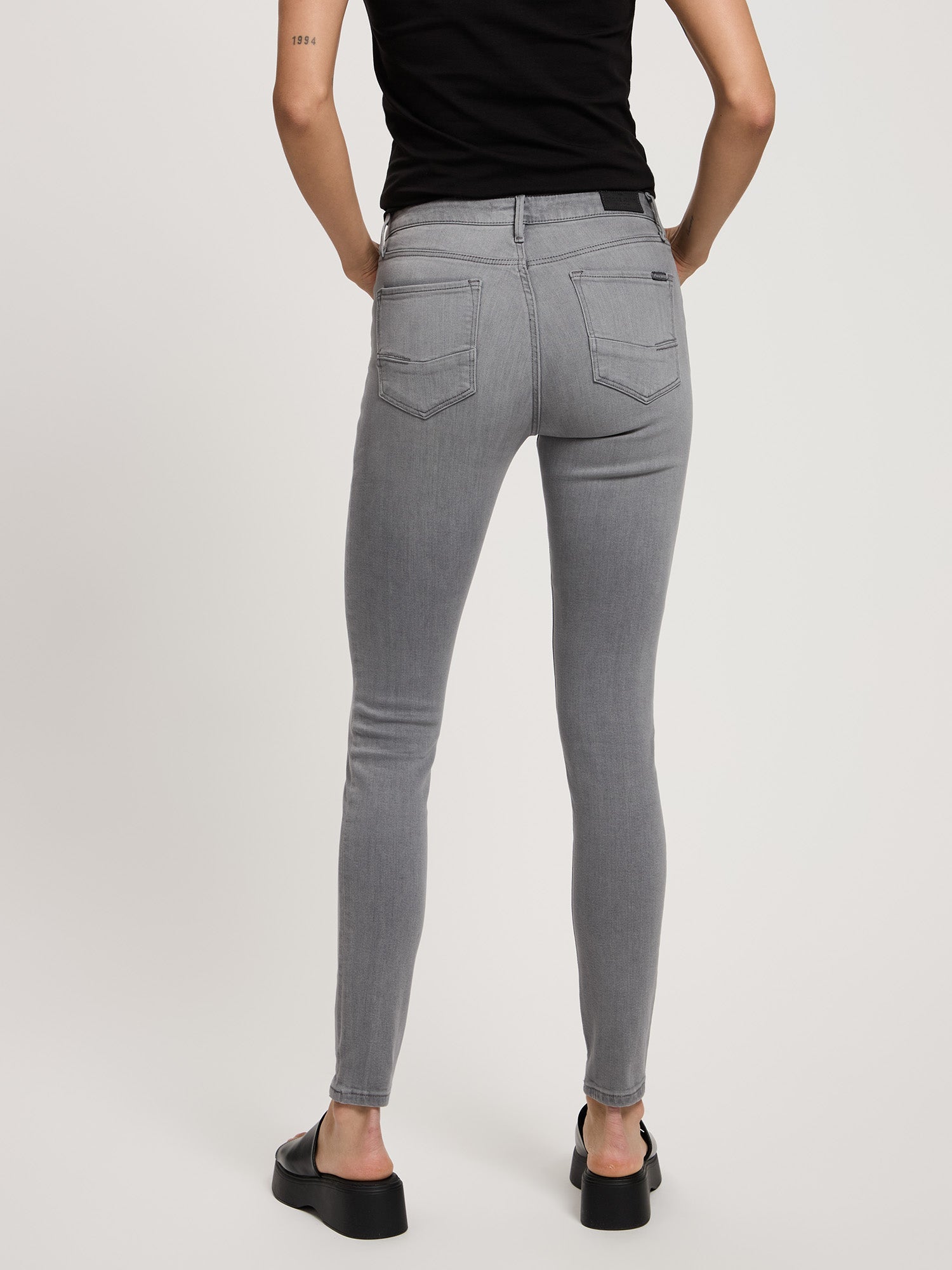 CROSS JEANS Alan Jeans - Silver Mist Grey - N497-318 von Cross Jeans
