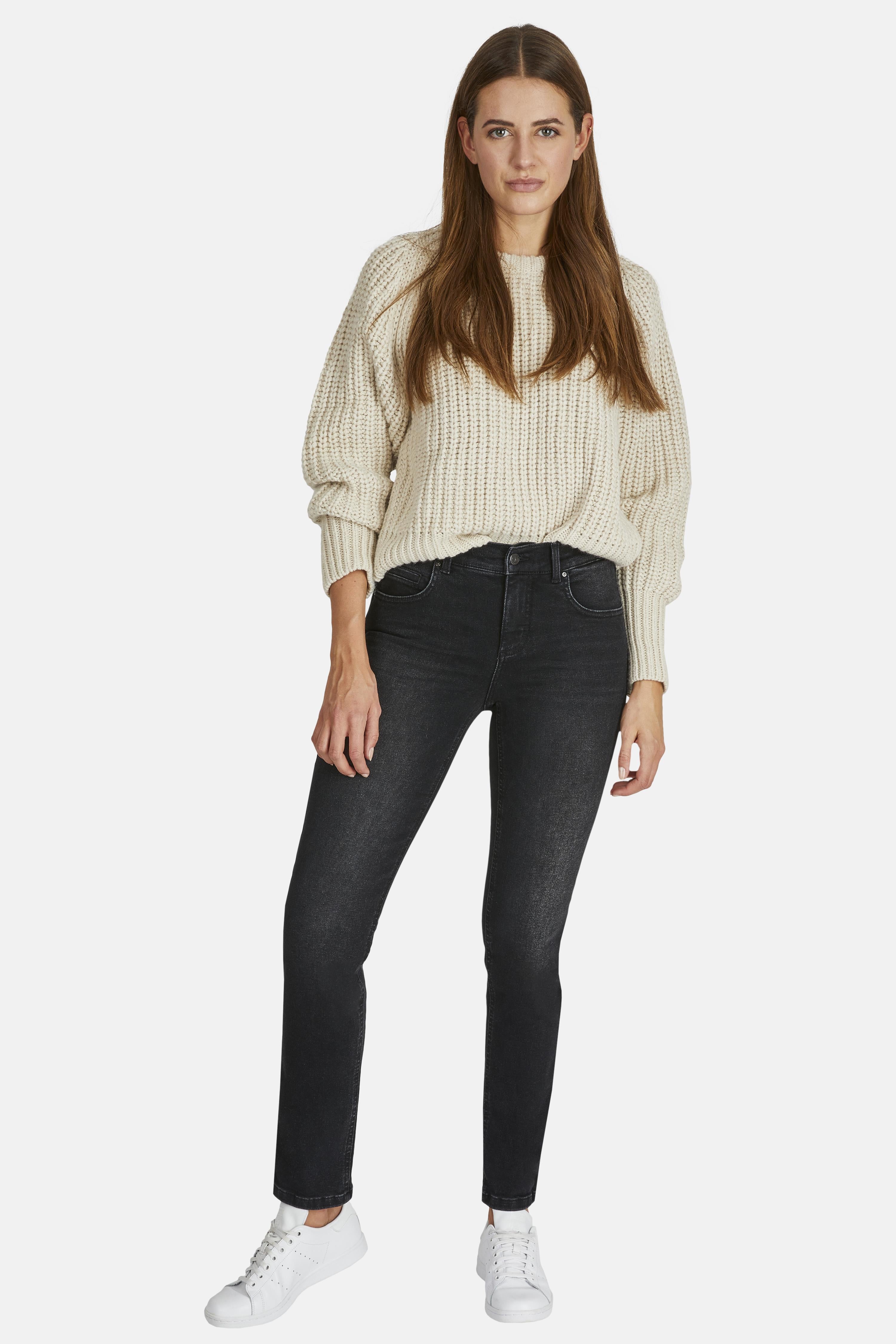 ANGELS Cici Straight Jeans - Midnight Smoke Black - 325 34.1058 von Angels Jeans