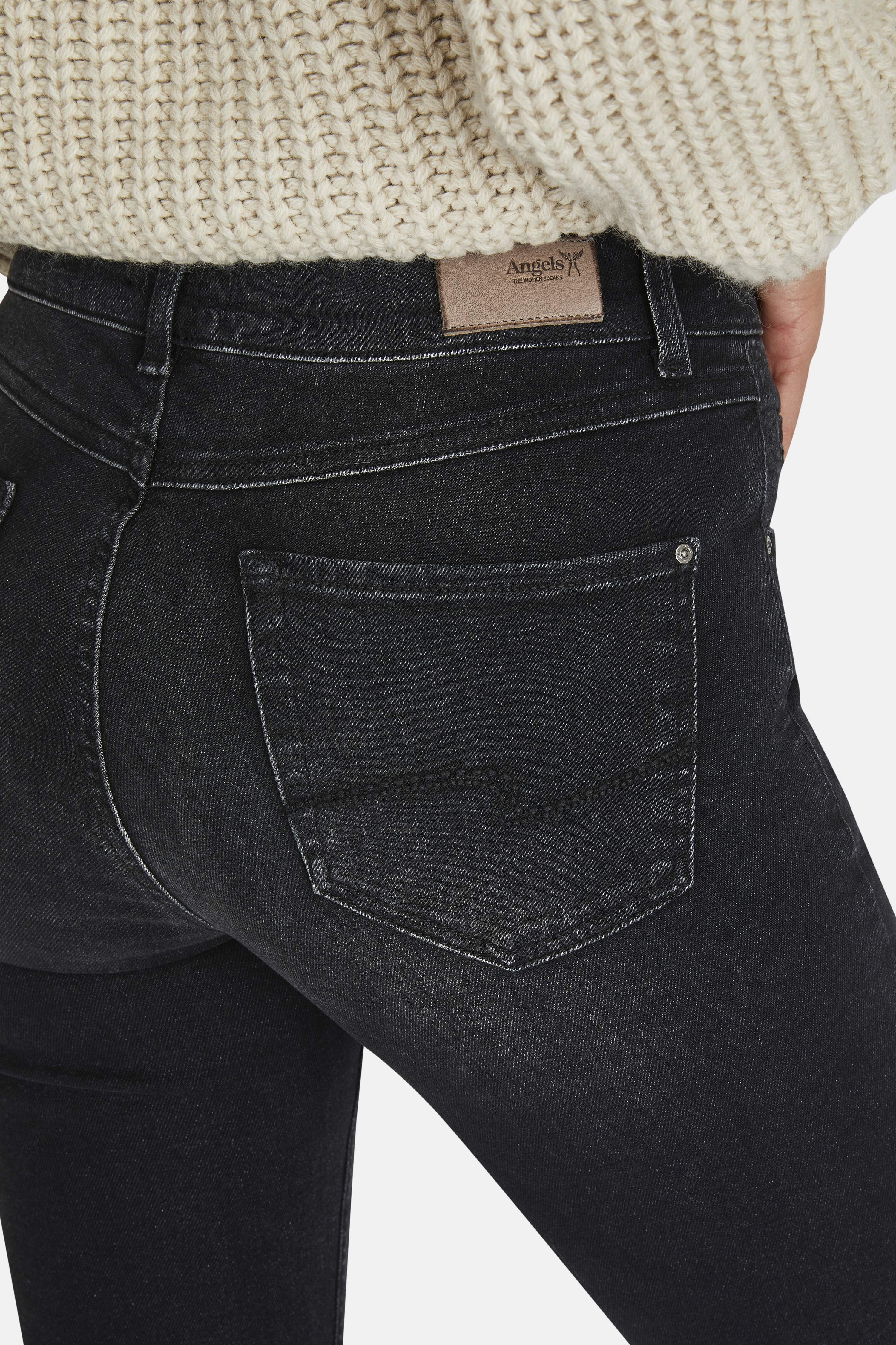 ANGELS Cici Straight Jeans - Midnight Smoke Black - 325 34.1058 von Angels Jeans