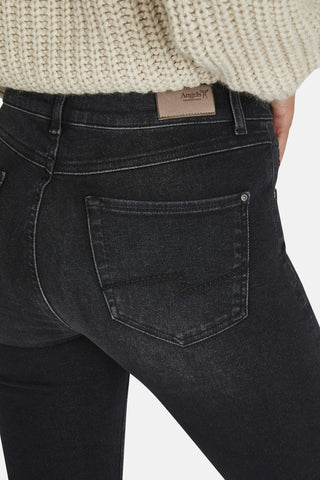 ANGELS Cici Straight Jeans - Midnight Smoke Black - 325 34.1058
