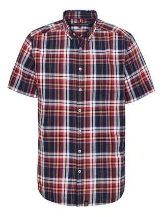 PADDOCKS Kurzarm Hemd Button Down - Cranberry Harbor Check - 33026 7465.1402