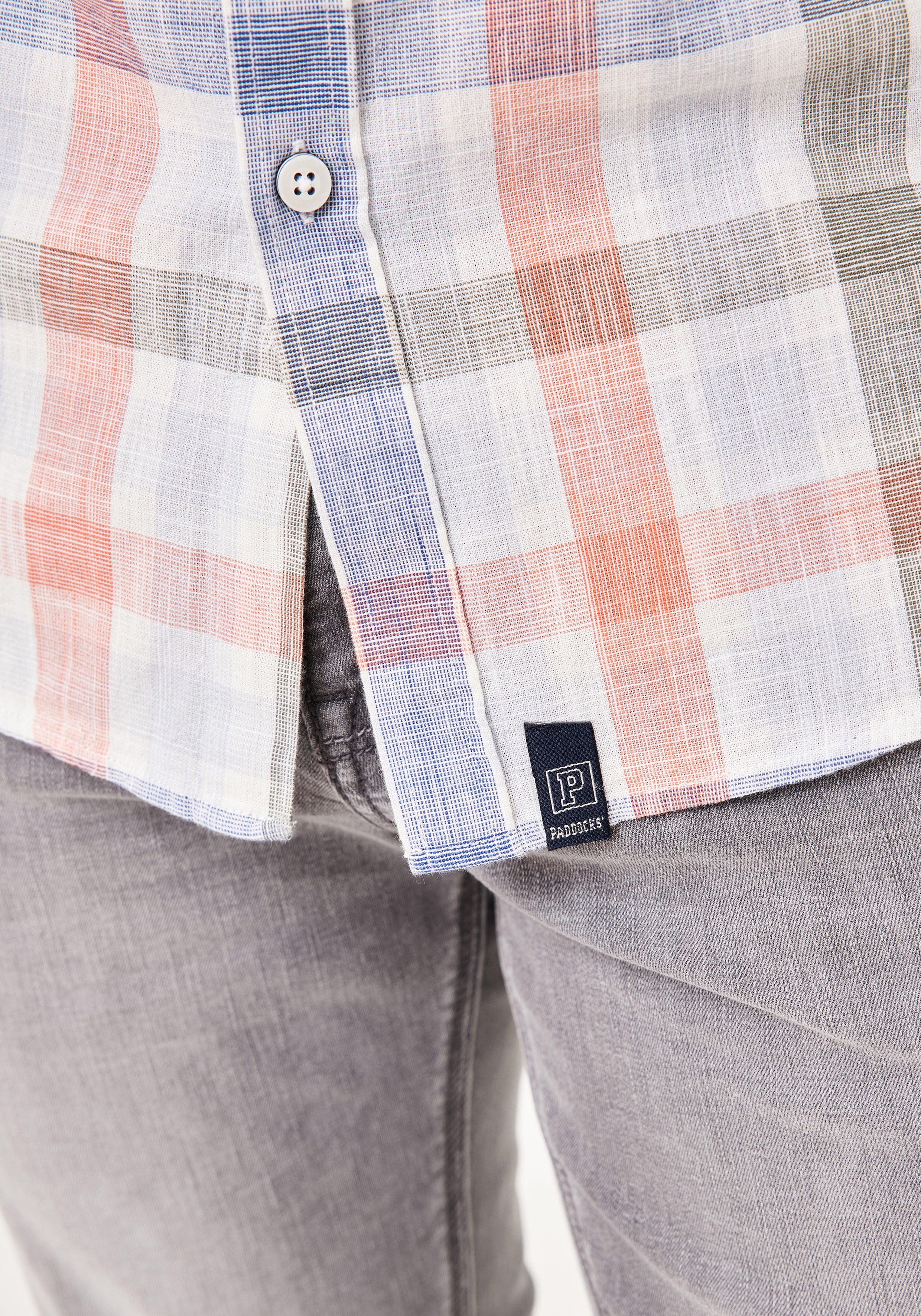 PADDOCKS Kurzarm Hemd Kent - Misty Harbor Plaid - 33027 7466.0637 von Paddocks