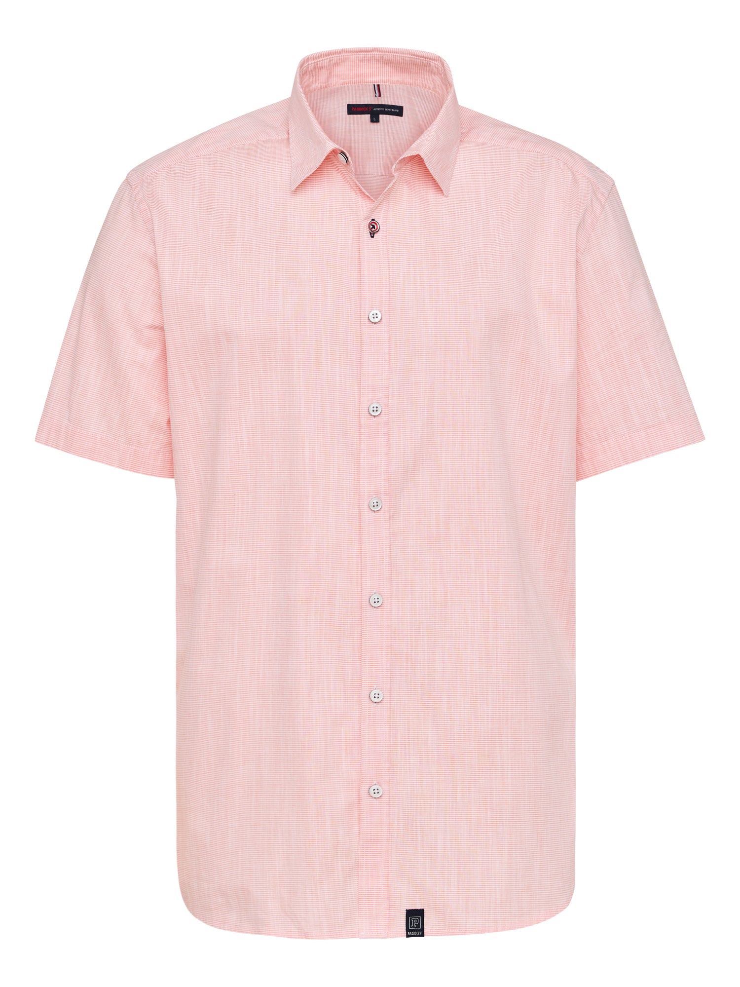 PADDOCKS Kurzarm Hemd Kent - Rose Whisper Stripe - 33027 7466.1447