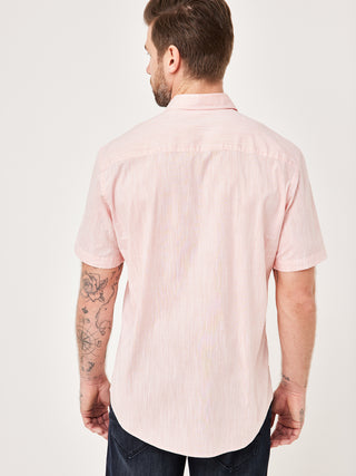 PADDOCKS Kurzarm Hemd Kent - Rose Whisper Stripe - 33027 7466.1447