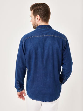 PADDOCKS Ospig Hemd - Indigo Harbor - 33032 7533.5922