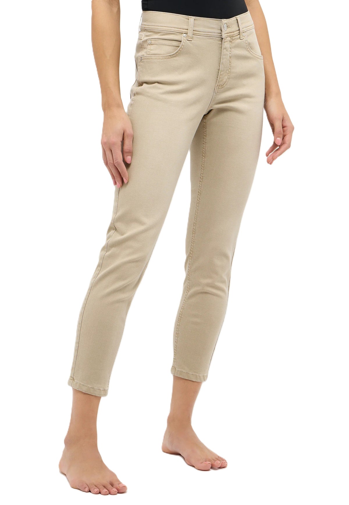 ANGELS Ornella Slim Jeans - Warm Driftwood - 332 680007.4845