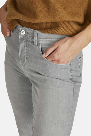 ANGELS JEANS Ornella Slim-Jeans - Silver Fog Grey - 332 680007.1458