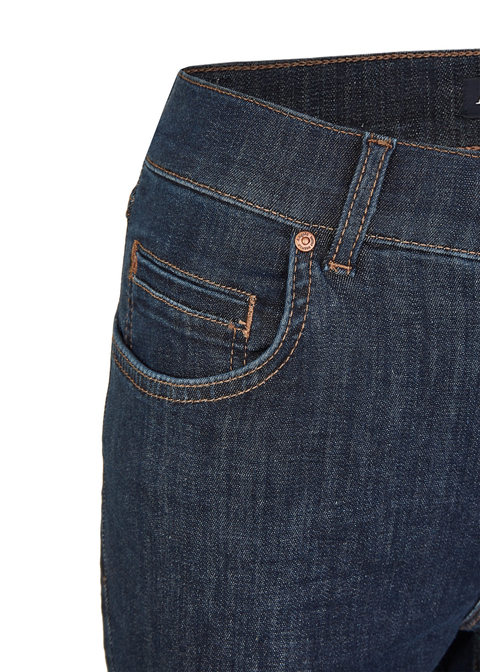 ANGELS Cici Straight Jeans - Midnight Rinse Navy - 33 34.31 von Angels Jeans