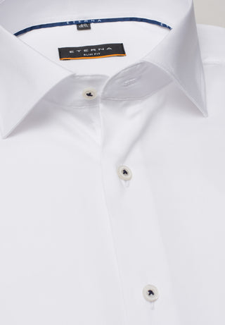 ETERNA SLIM FIT Performance Shirt - Cloud Pearl White - 3377-00-F170