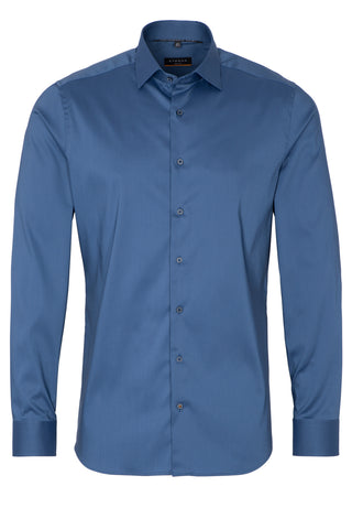 ETERNA Slim Fit Performance Shirt - Ocean Steel Blue - 3377-07-F170