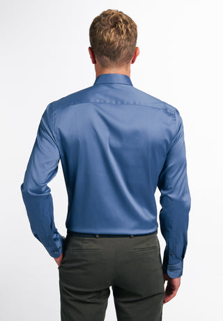 ETERNA Slim Fit Performance Shirt - Ocean Steel Blue - 3377-07-F170