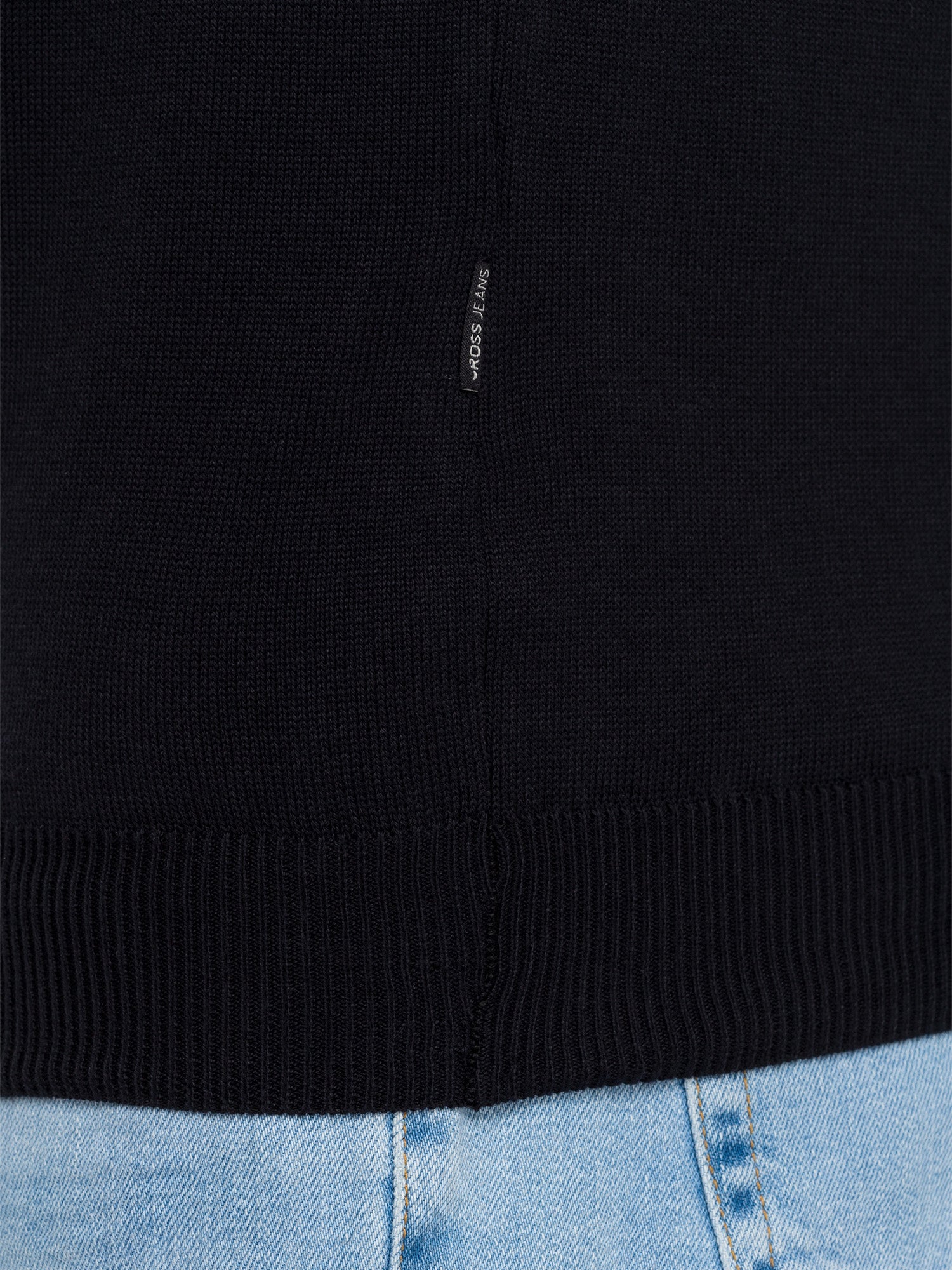 CROSS JEANS Strickpullover Rundhals - Midnight Ink - 34156-020 von Cross Jeans
