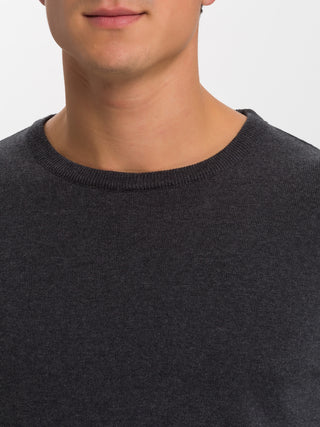 CROSS JEANS Strickpullover - Charcoal Mist - 34156-021