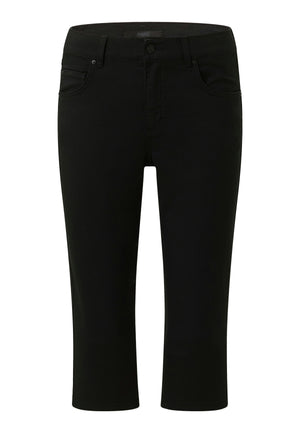 ANGELS JEANS Anacapri Capri Jeans - Midnight Ink Black - 353 430000.10