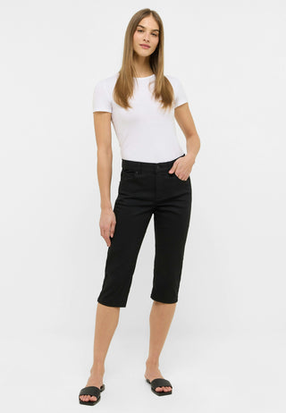 ANGELS JEANS Anacapri Capri Jeans - Midnight Ink Black - 353 430000.10