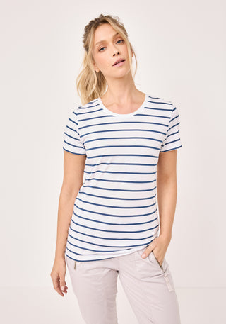 PADDOCKS T-Shirt Rundhals Shirt - Bright Seaside Navy - 36022 7501.0800