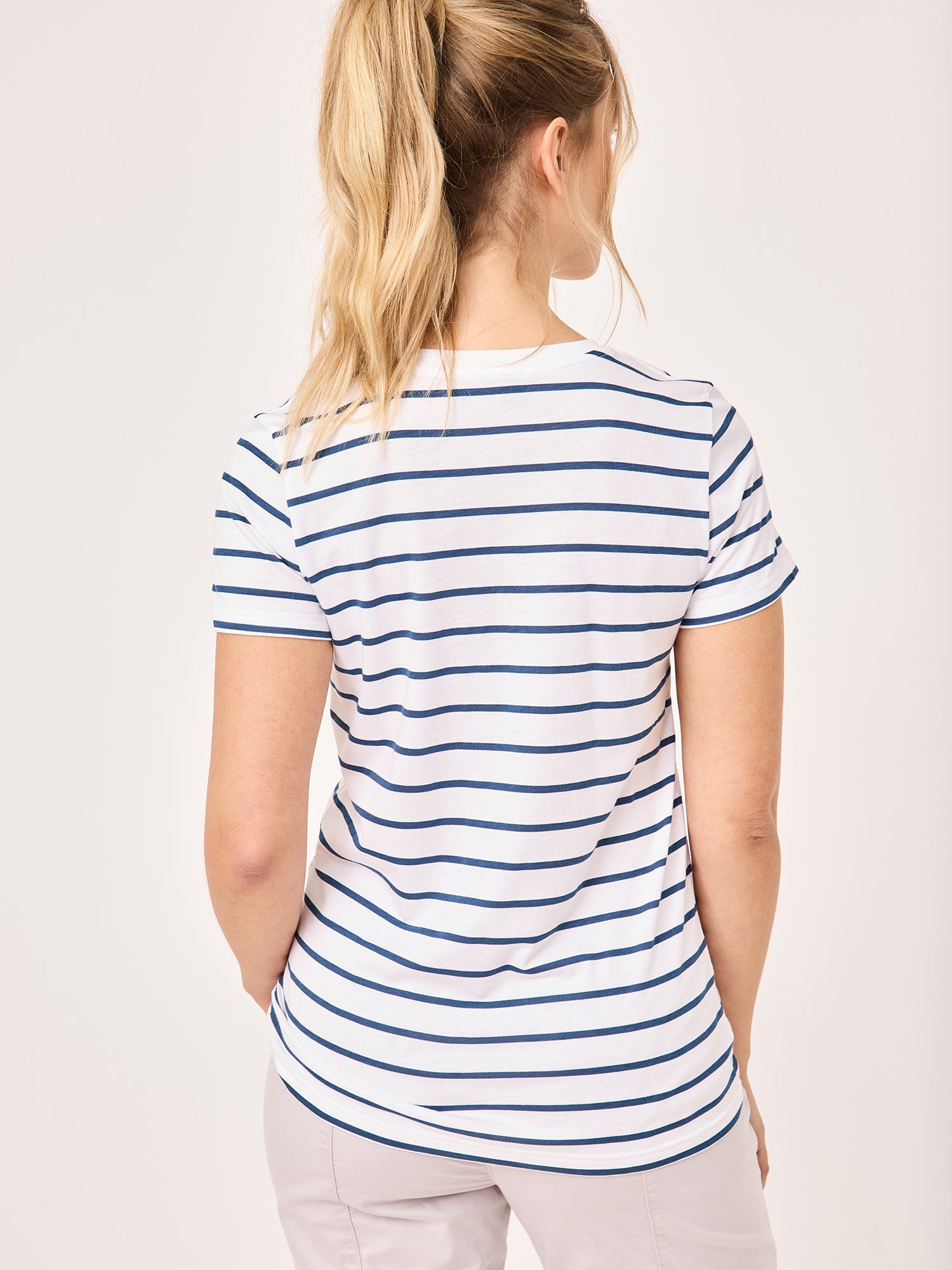 PADDOCKS T-Shirt Rundhals Shirt - Bright Seaside Navy - 36022 7501.0800 von Paddocks