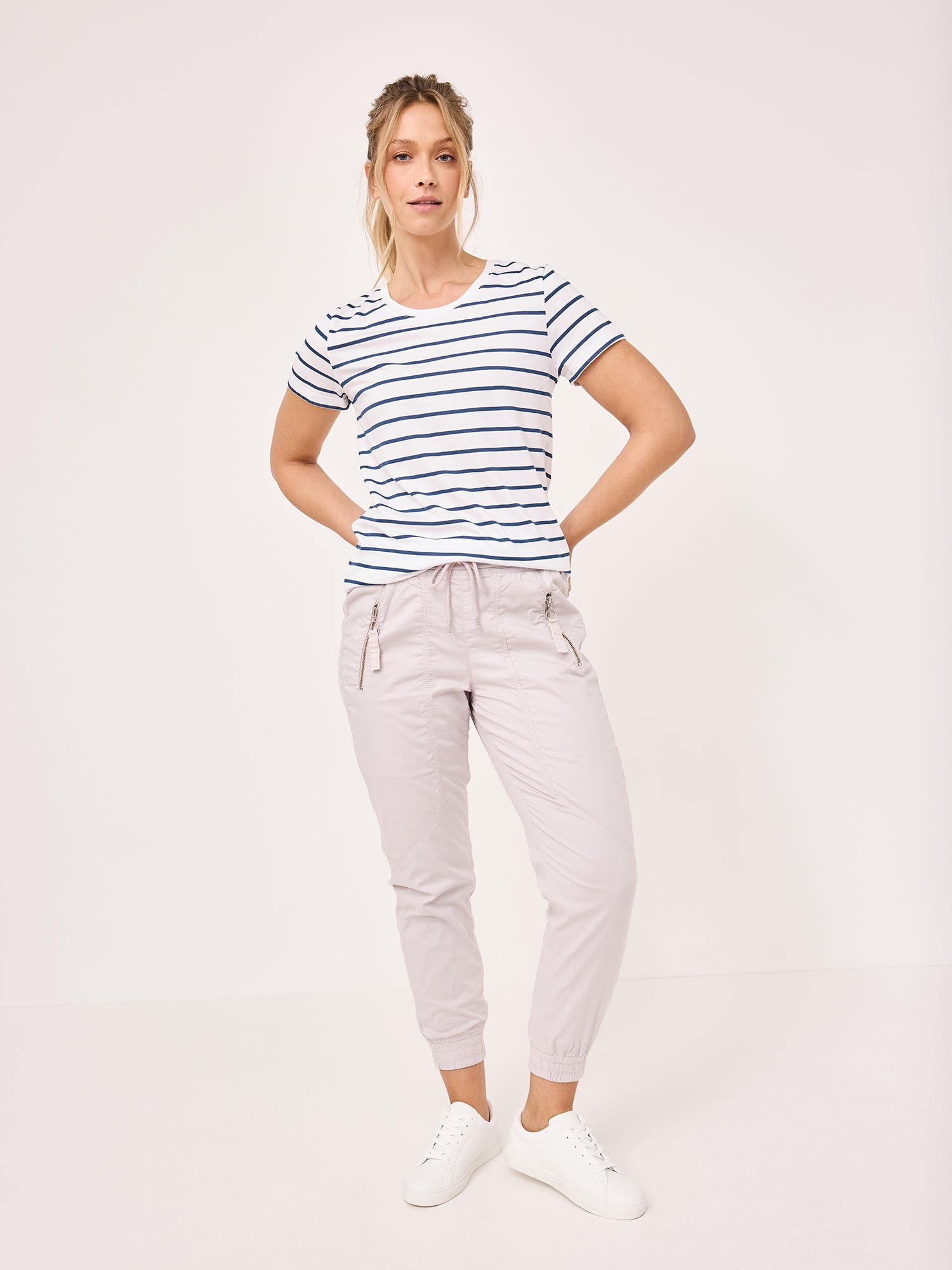 PADDOCKS T-Shirt Rundhals Shirt - Bright Seaside Navy - 36022 7501.0800 von Paddocks