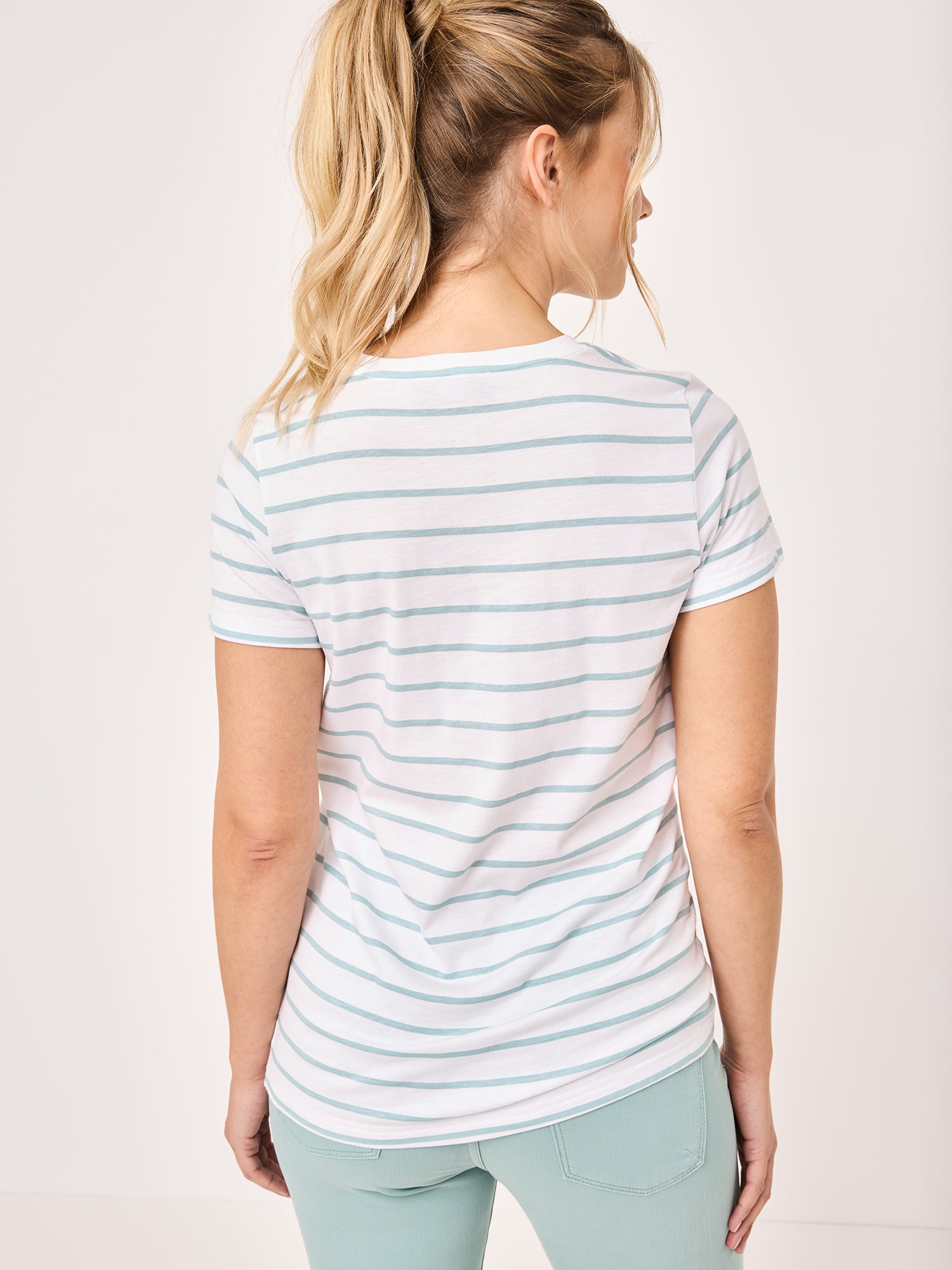 PADDOCKS Ospig T-Shirt - Seablue Stripes - 36022 7501.1806 von Paddocks