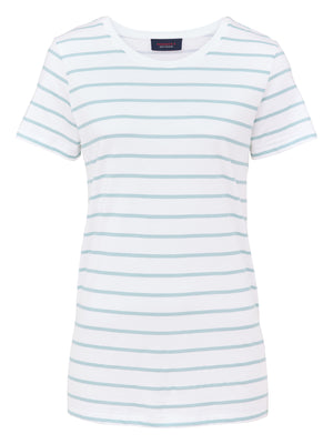 PADDOCKS Ospig T-Shirt - Seablue Stripes - 36022 7501.1806