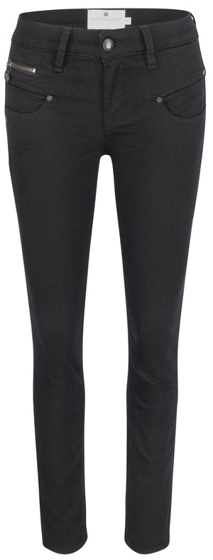 FREEMAN T. PORTER Alexa Slim Five Pocket - Obsidian Night Black - 25638 205.12