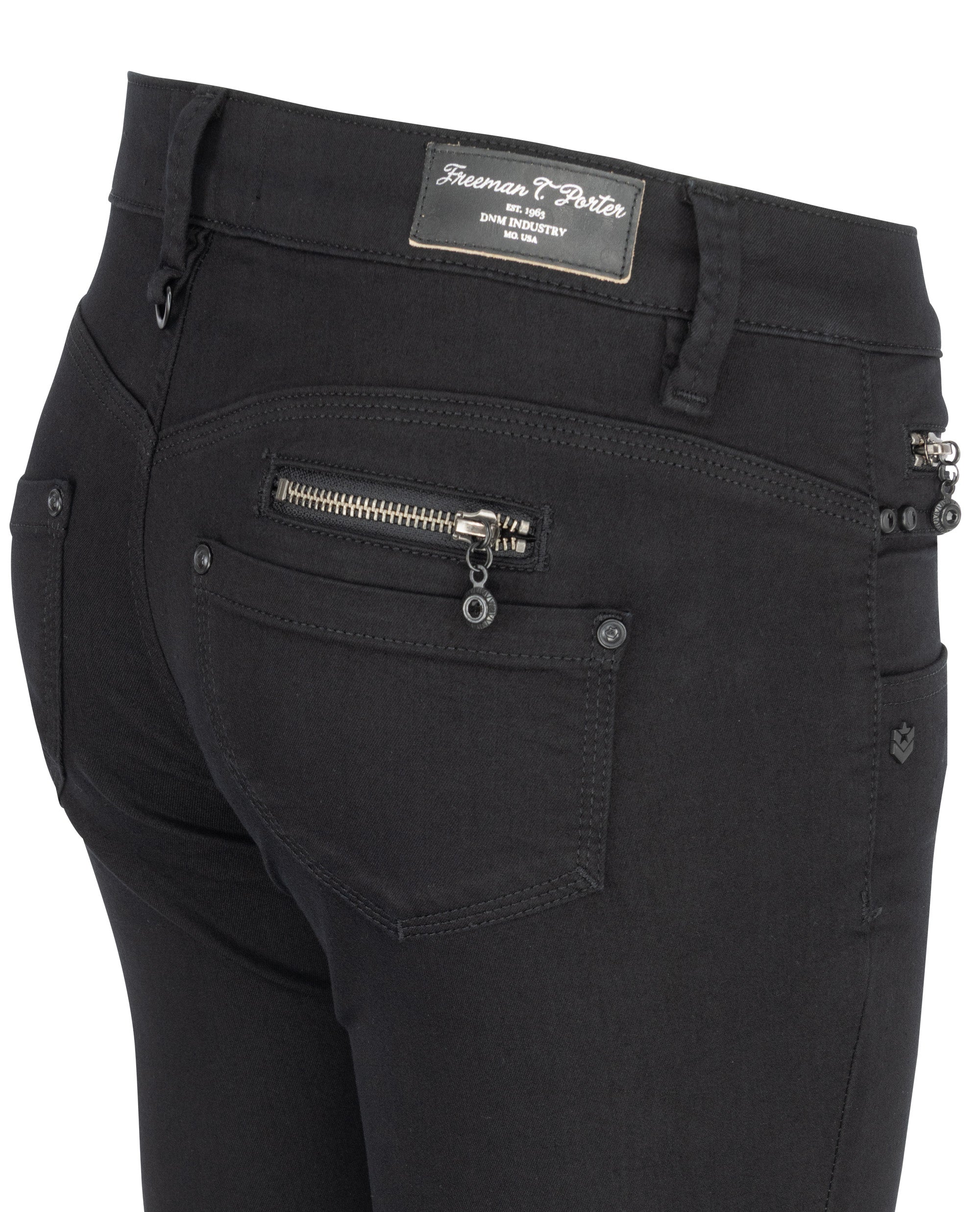 FREEMAN T. PORTER Alexa Slim Five Pocket - Obsidian Night Black - 25638 205.12 von Freeman T. Porter