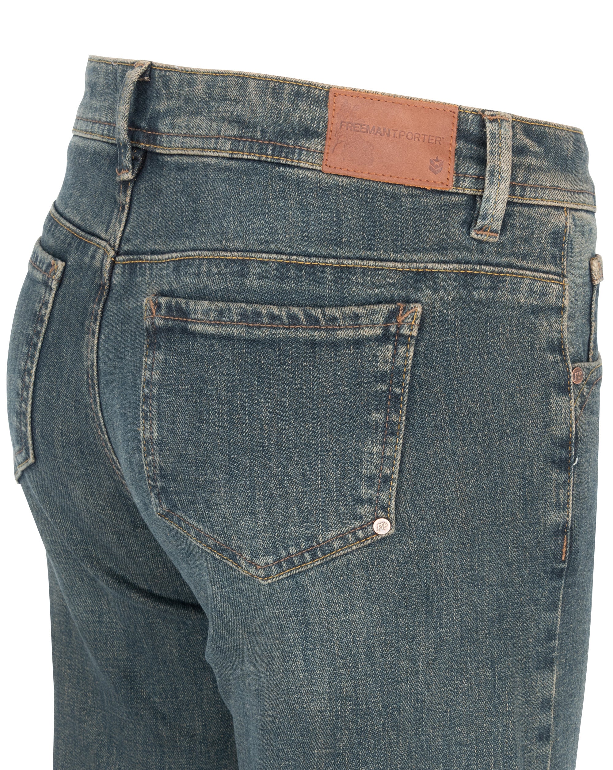 FREEMAN T. PORTER Agatha Five Pocket - Deep Indigo Drift - 25597 6005.F2285 von Freeman T. Porter
