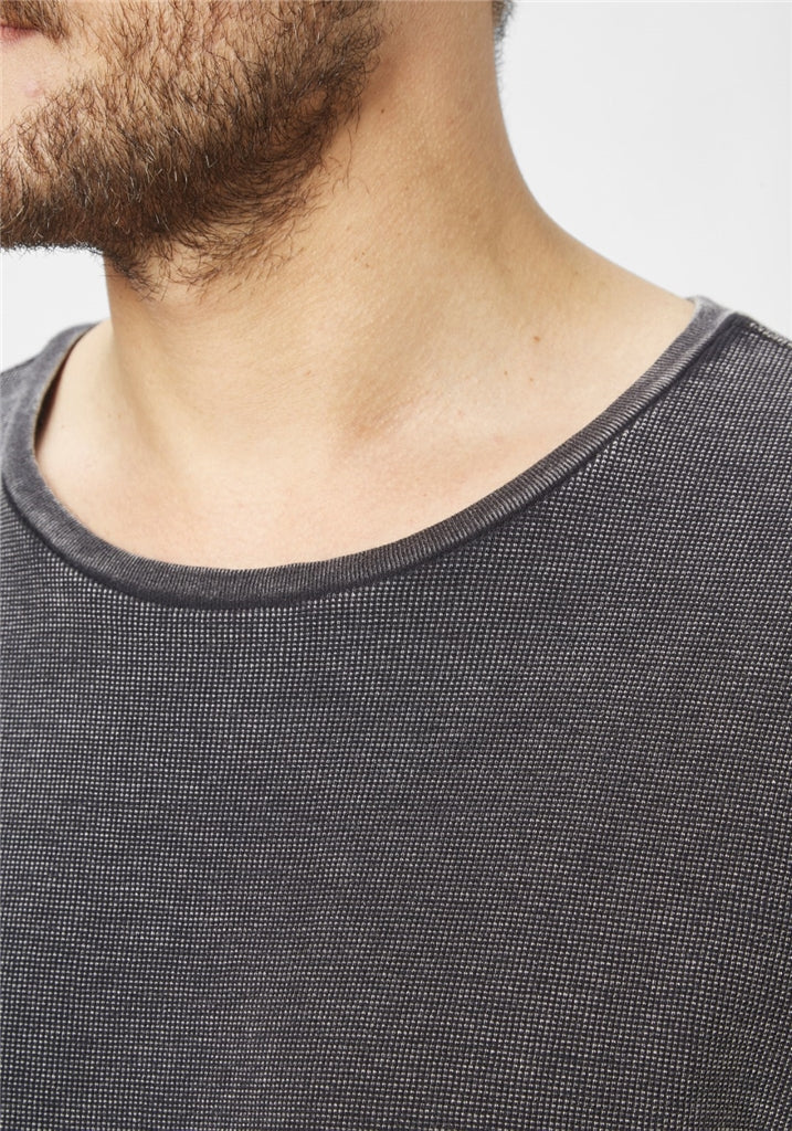PADDOCKS Ospig Longsleeve Rundhals - Midnight Charcoal - 38118 6345.1200 von Paddocks
