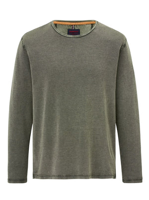 PADDOCKS Longsleeve Rundhals - Grove Whisper Green - 38118 6345.2042