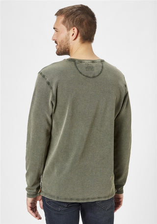 PADDOCKS Longsleeve Rundhals - Grove Whisper Green - 38118 6345.2042