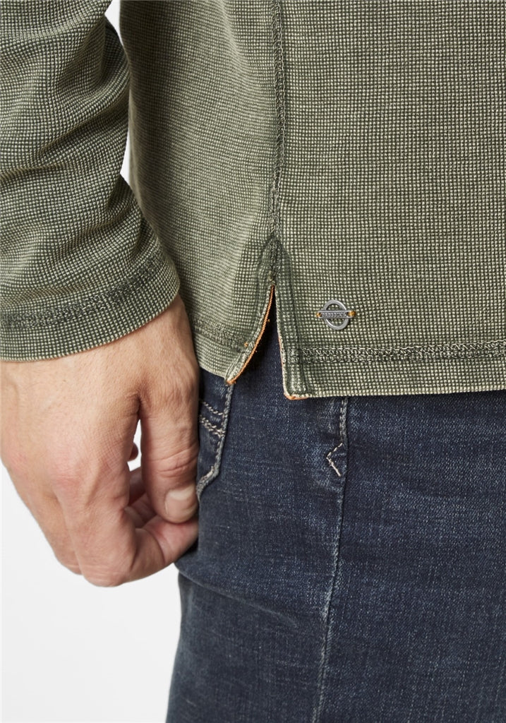 PADDOCKS Longsleeve Rundhals - Grove Whisper Green - 38118 6345.2042 von Paddocks