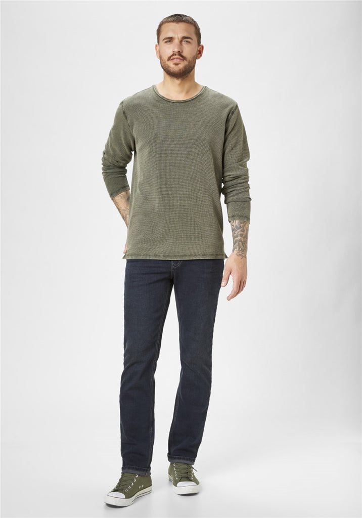 PADDOCKS Longsleeve Rundhals - Grove Whisper Green - 38118 6345.2042 von Paddocks