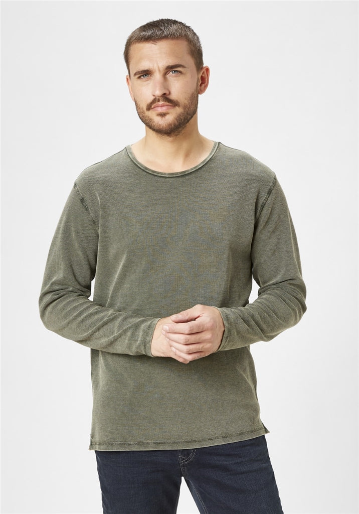 PADDOCKS Longsleeve Rundhals - Grove Whisper Green - 38118 6345.2042 von Paddocks