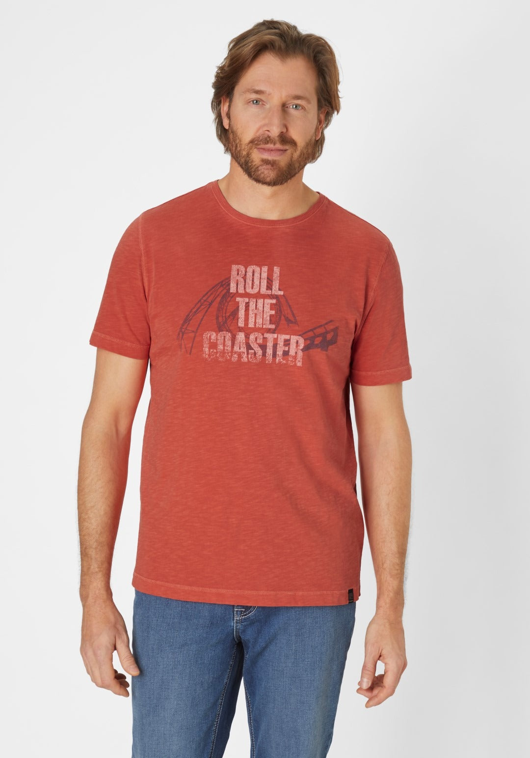 PADDOCKS T-SHIRT Regular Fit - Sunburn Marigold - 38149 7043.1436 von Paddocks
